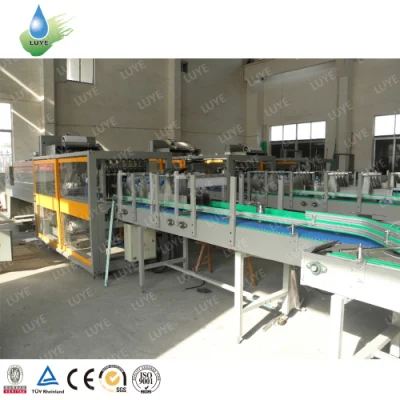 Full Automatic PE Film Fresh Vegetable Tray Wrap Packing Food Over Wrapping Machinery