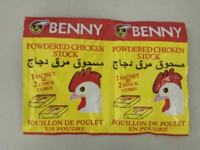 Chicken Powder Sachet Bag Multilanes Packing Machine
