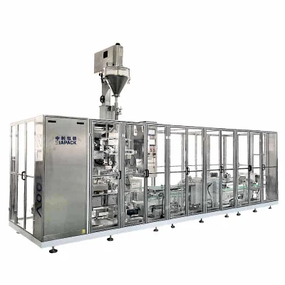 Multi-Function Automatic Brick Bag Vertical Forming Filling Sealing Vacuum Packing (Packaging) Machine for Coffee Powder, Dry Yeast, Rice, Beans, Corn Grits