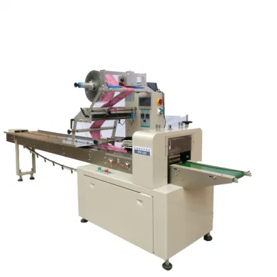  Biscuits/Instant Noodles/Rolls/Buns/Tin Bread/Hot Dog/Burger/Bakery Products Food Horizontal Wrapping Machine