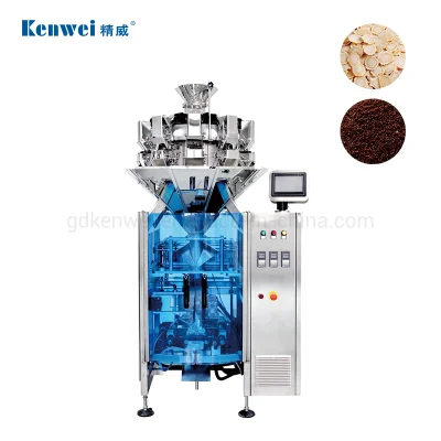  Automatic Vertical Multi-Function Pouch Packing Machine for Filling Bean/Salt/Sugar/Grain/Frozen Food with Sealing Bag Packaging Machine