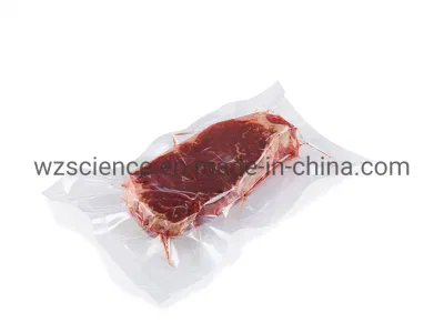 Flexible Stretch Film Thermoforming Rollstock Machine for Vacuum Packaging Pizza Cheese Meat Sausage Fish