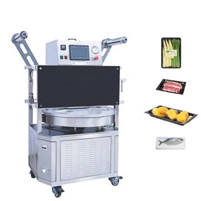 Turntable Modified Vacuum Atmosphere Sealing Machine Packaging Machine