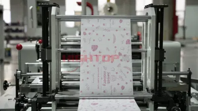 Factory Price Mg Paper Hamburger Paper Food Packaging Paper Cutting Machine with Color Sensor