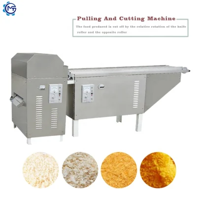Soya Bean Protein Nuggets Chunks Maker Extruded Soy Protein Production Line