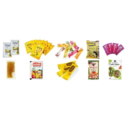 Landpack Ld-320L Automatic Peanut Butter Tomato Ginger Garlic Paste Packing Machinery Machine