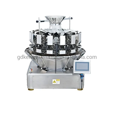 Tea Bag Sealing Pouch Automatic Multi-Function Food Vertical Packing Machine with Multi-Head Weigher for Weighing Granule Packaging Filling Machine Price