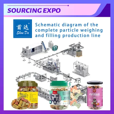 Automatic Granule Weighing Filling Machine for Oats Cereal Assorted Candy Raisins Dried Fruit