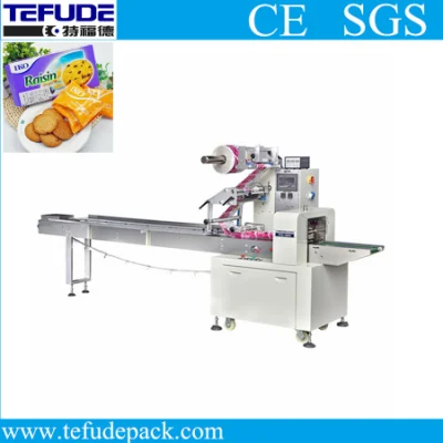  Automatic Packaging Machine for Food/Cake/Bread/Biscuit/Cookies/Snacks/Small Products