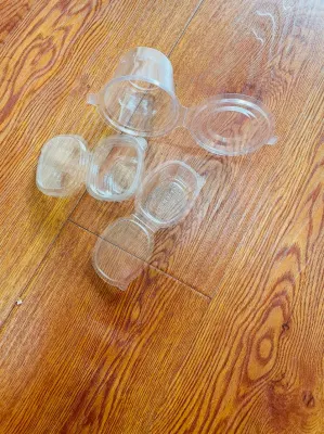 Disposable Sauce Cup with Lid Small Condiment Box Taste Take-Away Oil Vinegar Pepper Plastic Cup with Lid Packaging Machine