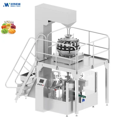  Fruit Dry Longan Grape Strawberry Apple Papaya Beef Jerky Beans Cookies Candy Auto Packing Stretch Wrapping Filling Pack Sealing Wrap Shrink Packaging Machine