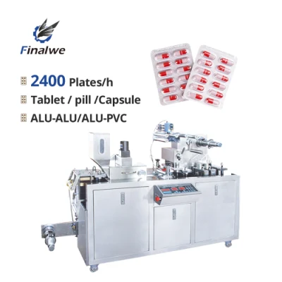 Automatic Alu PVC Foil Tablet Blister Packing Machine for Capsule, Pill, Toffee, Alcohol, Honey, Oil, Blister Packing Sealing Machine