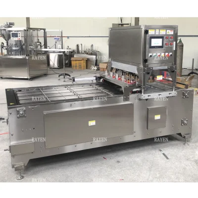 Automatic Control Plastic Meat Box Bowl Map Sealing Machine