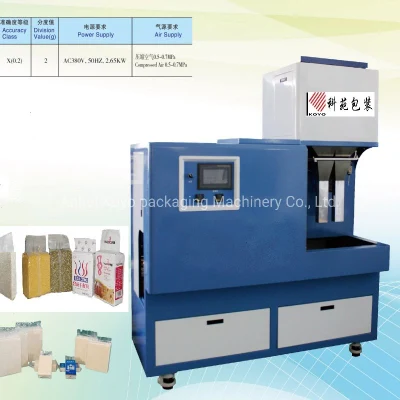  0.25-1-2-5kg Weighing Filling Sealing Vacuum Packing Packaging Machine for Rice, Grains, Feeds, Seeds, Corns,Peanuts,Dry Fruits, Granules,Two/Six Side Vacuuming