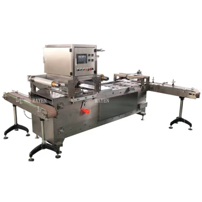 Automatic Control Plastic Meat Box Bowl Map Sealing Machine