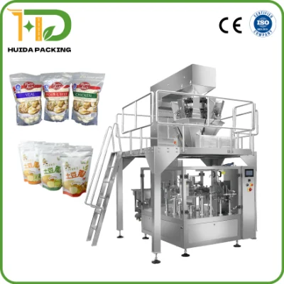  Pre-Made Pouch Packaging Products Filling Zipper Bag Automatic Packing Machine for Food