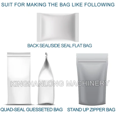 Kl-420CD Full Automatic Pouch Seed Rice Grain Granule 1 Kg Red Bean Form Fill Seal Wrapping Flow Packaging Packing Filling Sealing Machine