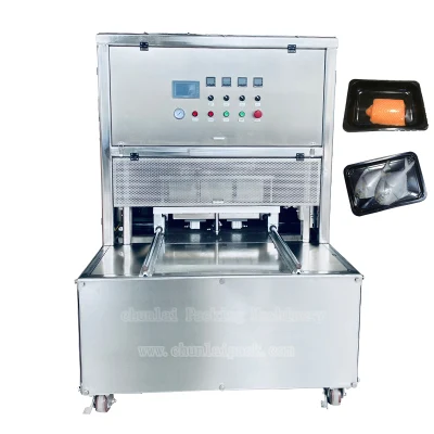 Vegetable, Fruit Map Modified Atmosphere Packaging Container Sealing Machine F
