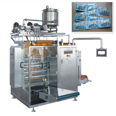  Sauce/Soap Water/Tomato Paste/Cream/Ketchup/Fruit Jam/Beverage/Peanut Butter/ Shampoo/Oil/Honey/Liquid Small Sachet Filling Package Packing Machine