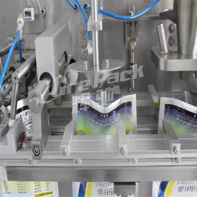 Automatic Horizontal Fruit/Vegetable/Drip Coffee Food Powder Granule Sachet Filling Packaging Packing Sealing Film Wrapping Machine for Doypack Bag
