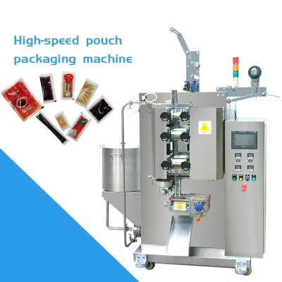 Automatic Mayonnaise Sachet Water Ketchup Soil Salad Tomato Sauce Paste Packaging Machine