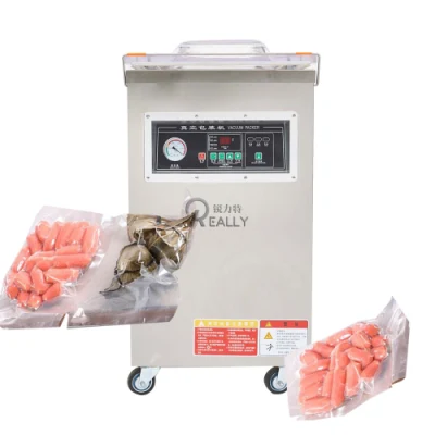  Food Vertical Internal Vacuum Packaging Machine Commercial Internal Vacuum Electronic Products Vacuum Continuous Sealing Machine