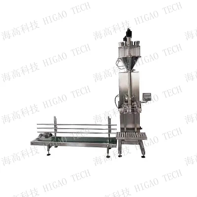 Factory Semi Automatic Salt 5 Kg 10kg 25kg Rice Fertilizer Packing Machine Price