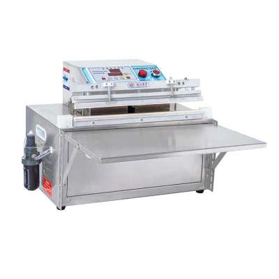  500 Desktop Electric External Pumping Inflatable Packaging Machine Vegetable and Fruit Snack Vacuum Packaging Machine Sealer