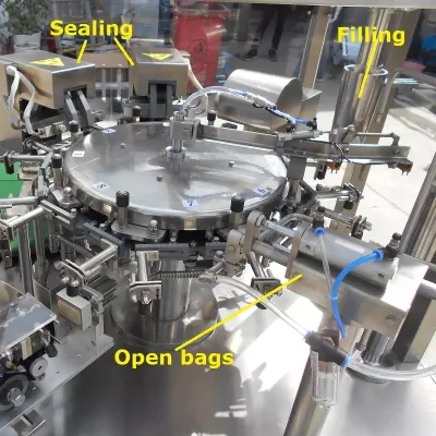 Kefai Automatic Rotary Premade Pouch Soup Detergent Powder Packaging Machine