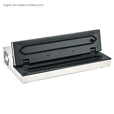 Commercial 400mm Seal Width Suction Food Vacuum Packing Machine with Water Tank