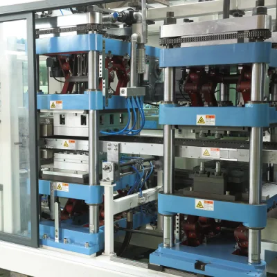 New Upgrade Food Grade Pizza Food Plastic Box Packaging Box Making Machine with Fully Automatic