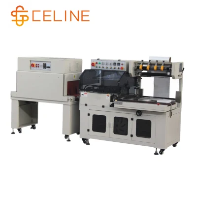  Food Industry Instant Noodle Pizza Coffee Tea Chocolate Carton Box POF Film Heat Shrink Wrapping Packaging Machine