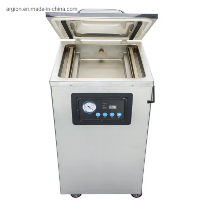  Kitchen Equipment Commercial 2 Seal Bar Standing Vacuum Packing Machine for Liquid Food