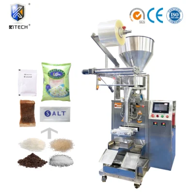 Automatic Vertical Granule Snack Salt Desiccant Sugar Popcorn Coffee Nuts Peanut Dried Fruit Candy Sachet Food Packing Packaging Filling Machine