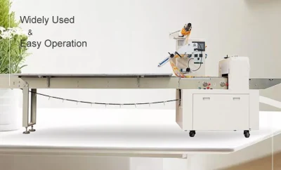 Full Servo Automatic Flow Muti-Function Bread Cookies Wrap/Packing /Packaging Machine