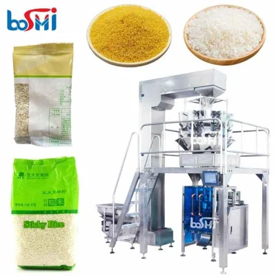 1 Kg 2kg to 5kg Food Packaging Automatic Rice Bag Packing Sealing Machine