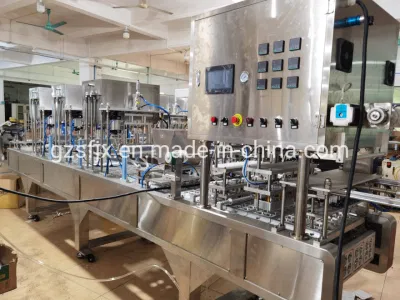 Automatic Spoon Honey Packing Machine Honey Cup Filling Plastic Products Tray Sealing Machine Mask Massage Food Packaging Filling Machine