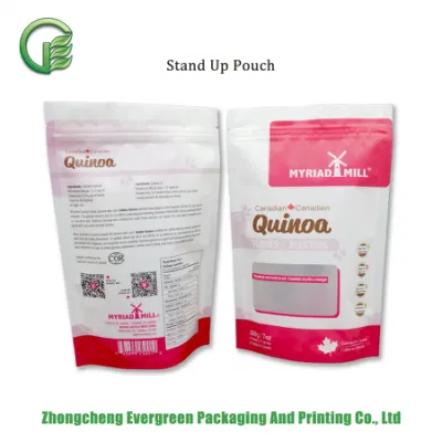 Boiled Dumplings Stand up Pouch Wonton Noodles Freeze Packaging Rice Vacuum Bag