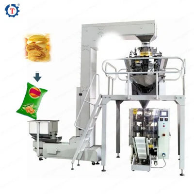  Ten Head Melon Seeds Frozen Food Electronic Weighing Packaging/Packing Machine