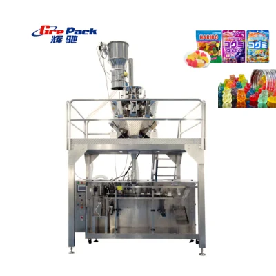  Doypack Fresh Shrimp Frozen Seafood Vegetable Weighing Packaging Machine