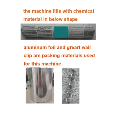 Full Automatic Silicone PU Ms Sealant Filling Machine for Sausage Packing
