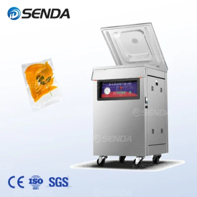  Vertical Type Standing Commerical Vacuum Packing Machine for Yellow Cilantro Vegetables