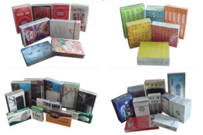 Automatic Soap Biscuit Cosmetic Box Cigarette Perfume Playing Card Food BOPP Film Cellophane Wrapping Machine