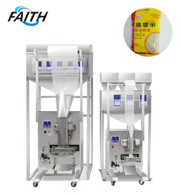 Faith Customic Automatic Multi Head Tea Bag Packing Machine for Tea Granule Salt / Rice / Bean / Seeds with CE