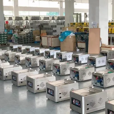 Dz400 Automatic Kitchen Equipment Vacuum Packer Sealer Meat Beef/Sausage/Fish/Chicken/Pig/Pork Grinder Packing Machine Price Factory 400mm