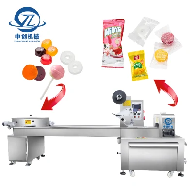 Custom Full Automatic Pillow Filling Sweet Wrapping Packaging/Packing Machine