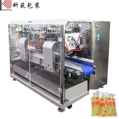  4 Nozzles Tofu Blood Bag Packaging Machine
