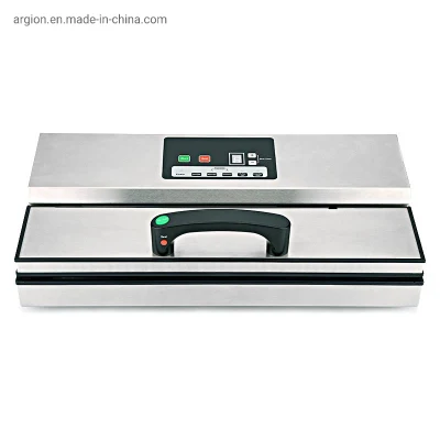 Commercial 400mm Seal Width Suction Food Vacuum Packing Machine with Water Tank