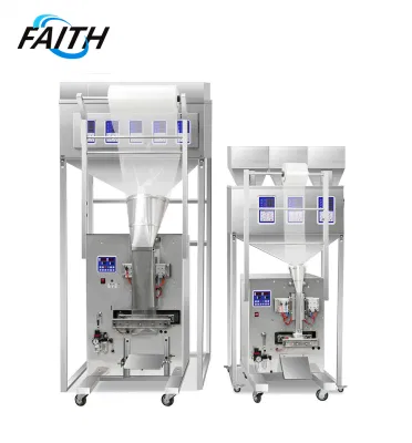 Faith Customic Automatic Multi Head Tea Bag Packing Machine for Tea Granule Salt / Rice / Bean / Seeds with CE