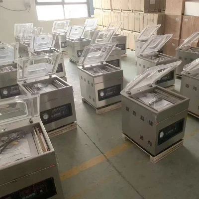 Dz400 Automatic Kitchen Equipment Vacuum Packer Sealer Meat Beef/Sausage/Fish/Chicken/Pig/Pork Grinder Packing Machine Price Factory 400mm